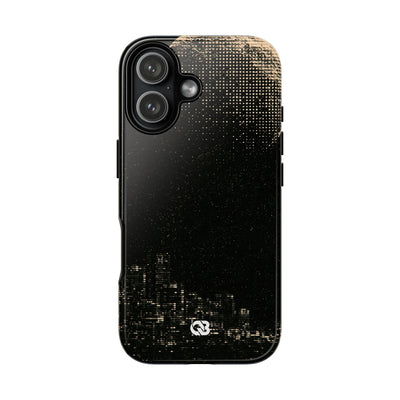 Lunar Metropolis Nocturne · Tough Phone Case for iPhone · Black