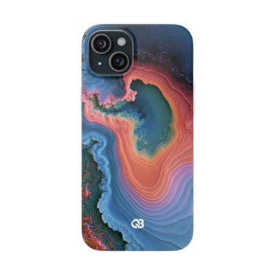 Luminous Resonance · Lite Phone Case for iPhone ·  Blue