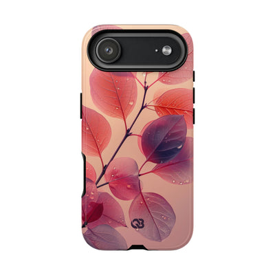 Dewy Magenta Foliage · Tough Phone Case for iPhone