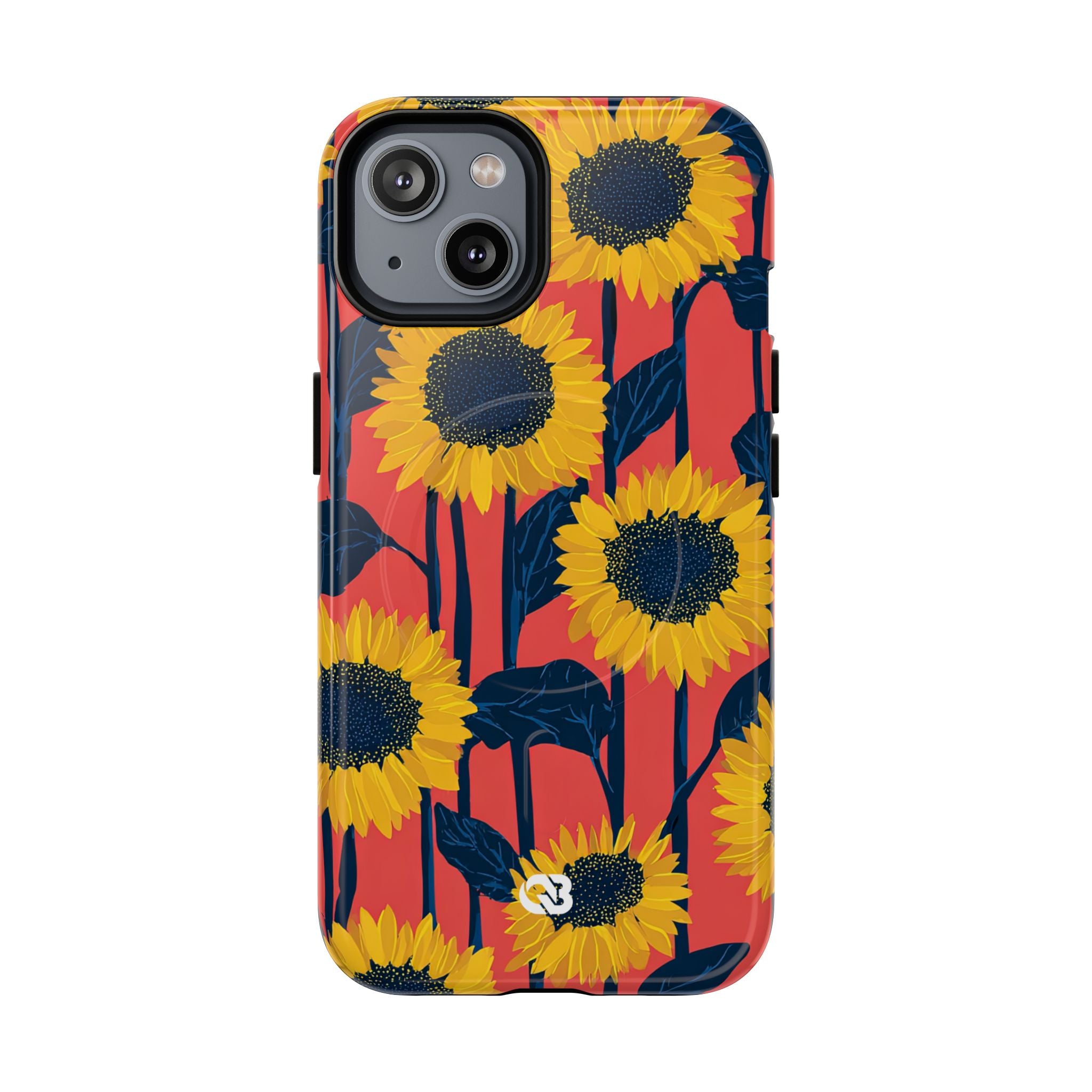 Solar Navy Bloom · Tough+ Phone Case for iPhone · Magsafe