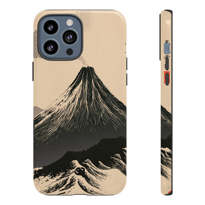Fuji Summit · Tough Phone Case for iPhone · Beige