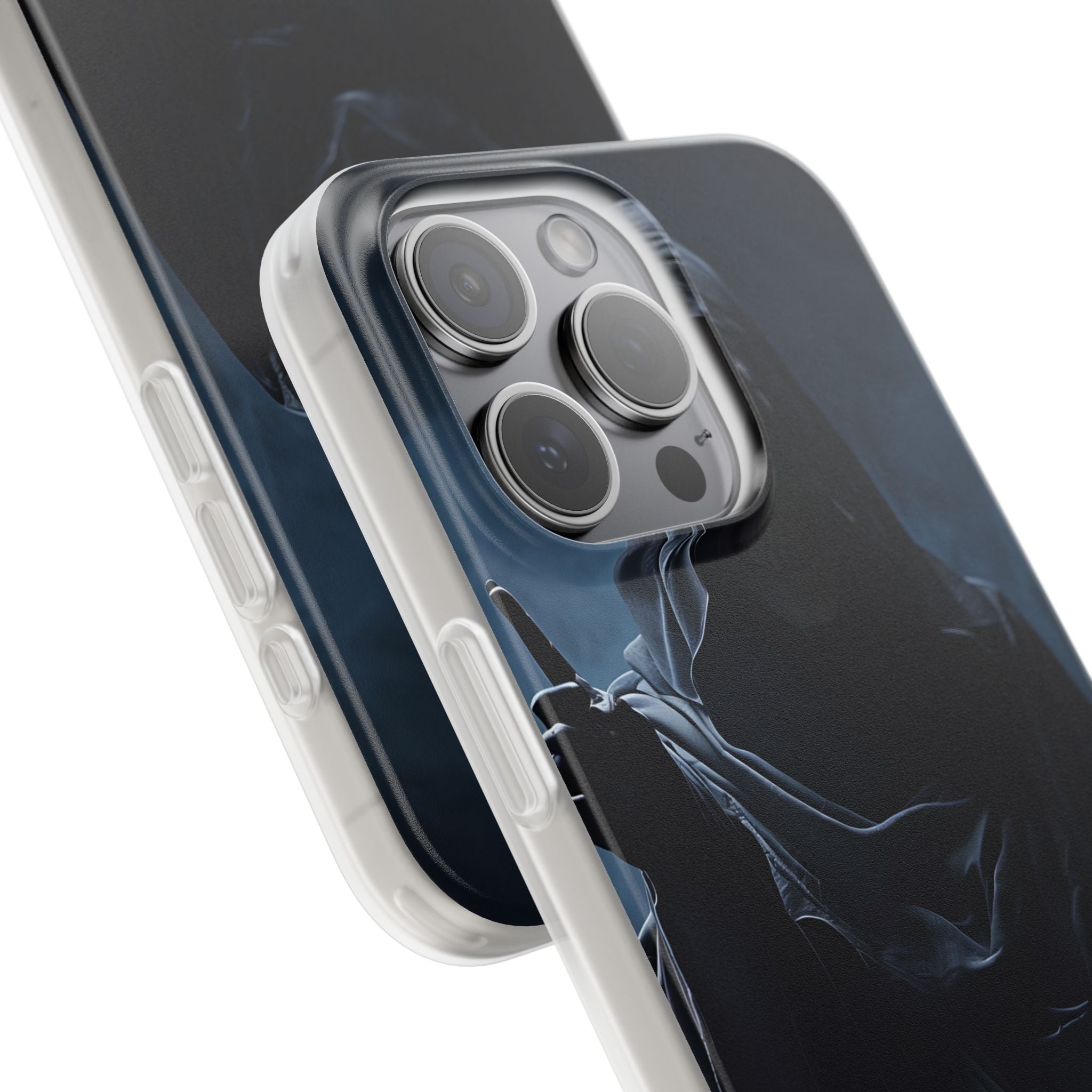 Shadow Harbinger Skull · Soft Phone Case for iPhone