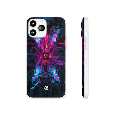 Neural Circuit Core · Lite Phone Case for iPhone ·  Black