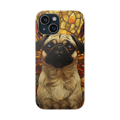 Amber Pug Divinity · Soft Case for iPhone