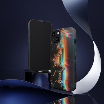 Prismatic Circuit · Tough Phone Case for iPhone · Black