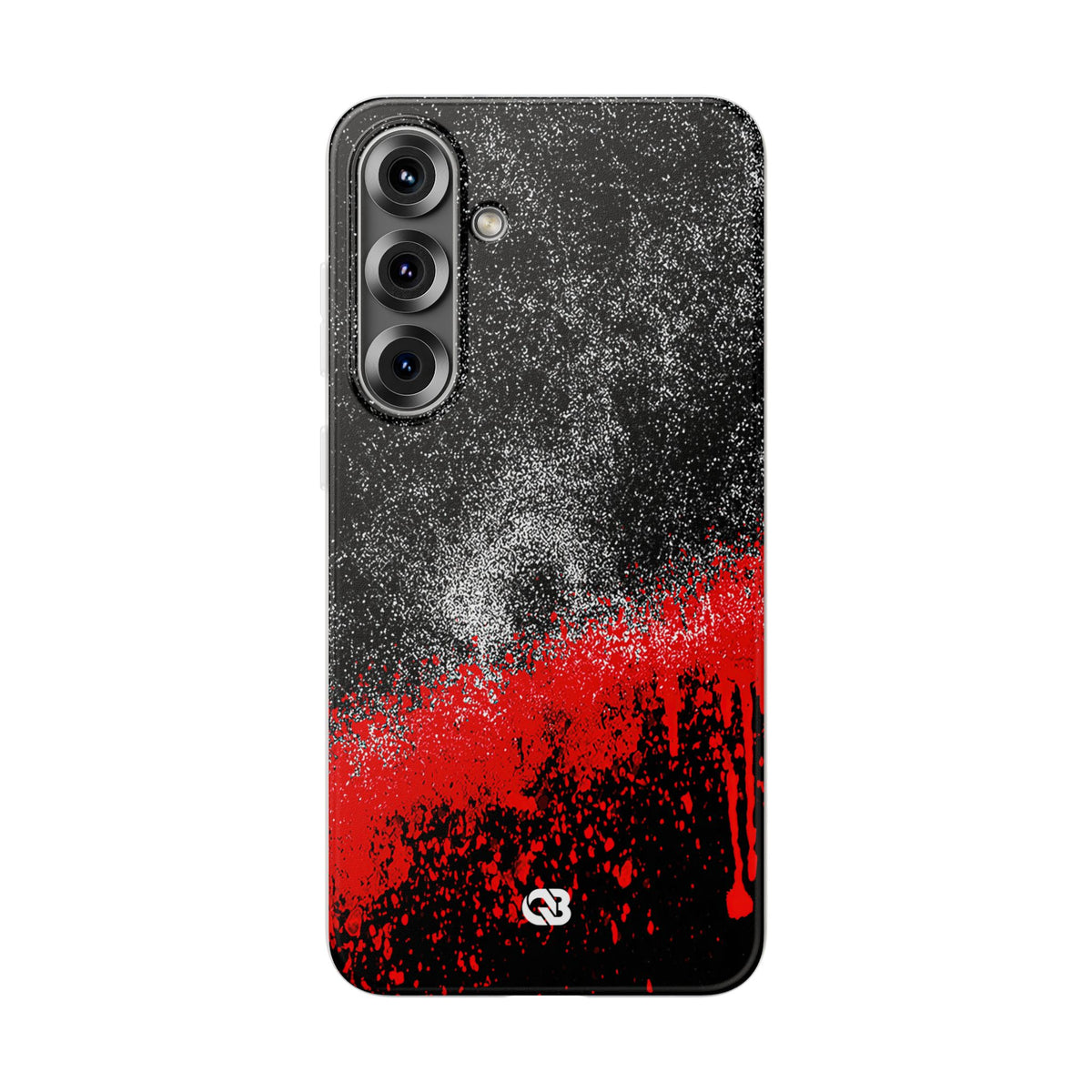 Crimson Noir Drip · Lite Phone Case for Samsung · Black