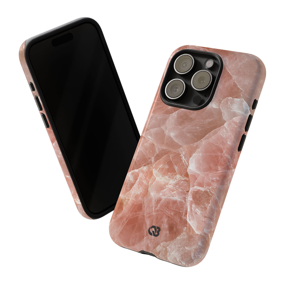 Rose Quartz Facet · Tough Phone Case for iPhone · Pink