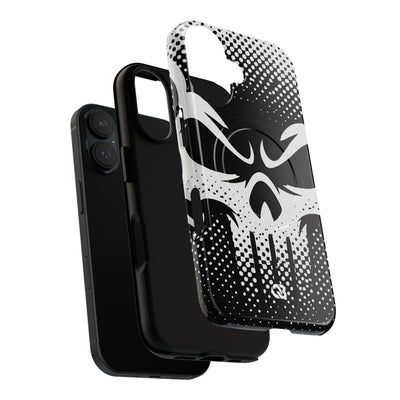 Phantom Halftone · Tough 2.0 Magnetic Phone Case for iPhone · Black