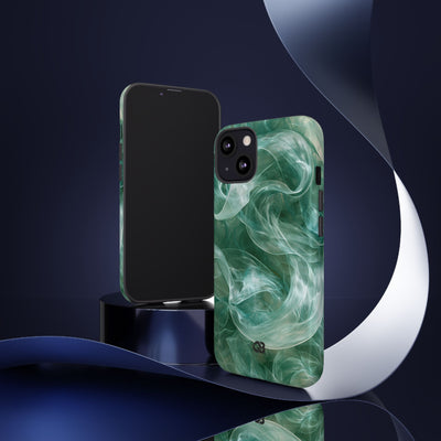 Translucent Aqua Flow · Tough Phone Case for iPhone · Teal