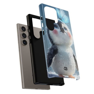 Frosty Penguin Glow · Tough Phone Case for Samsung