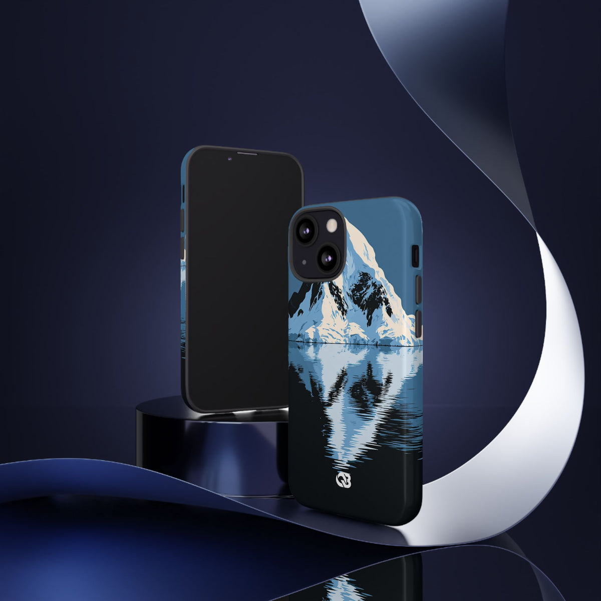 Glacial Horizon · Tough Phone Case for iPhone · Blue