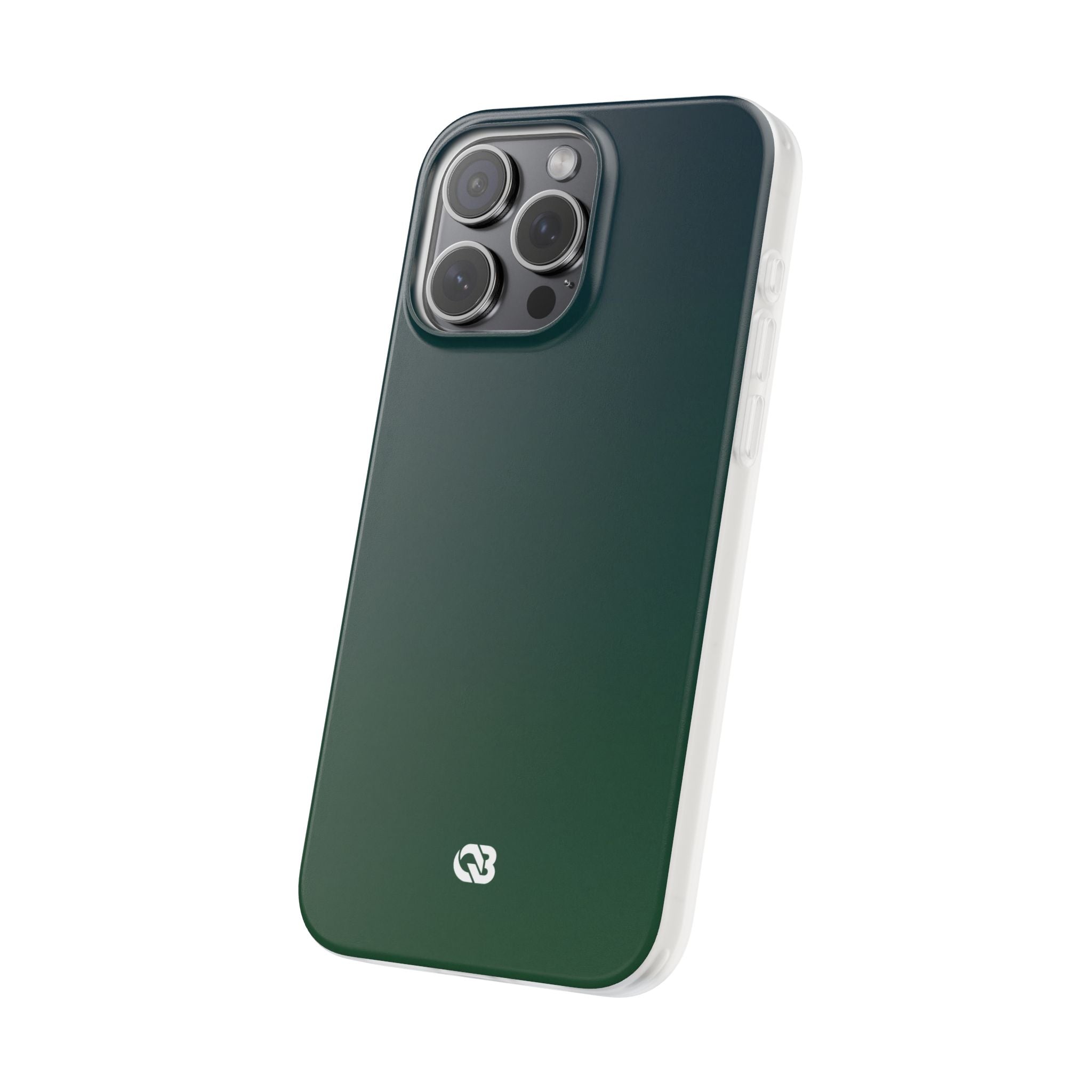 Green Lite Phone Case for iPhone - Midnight Pine Horizon