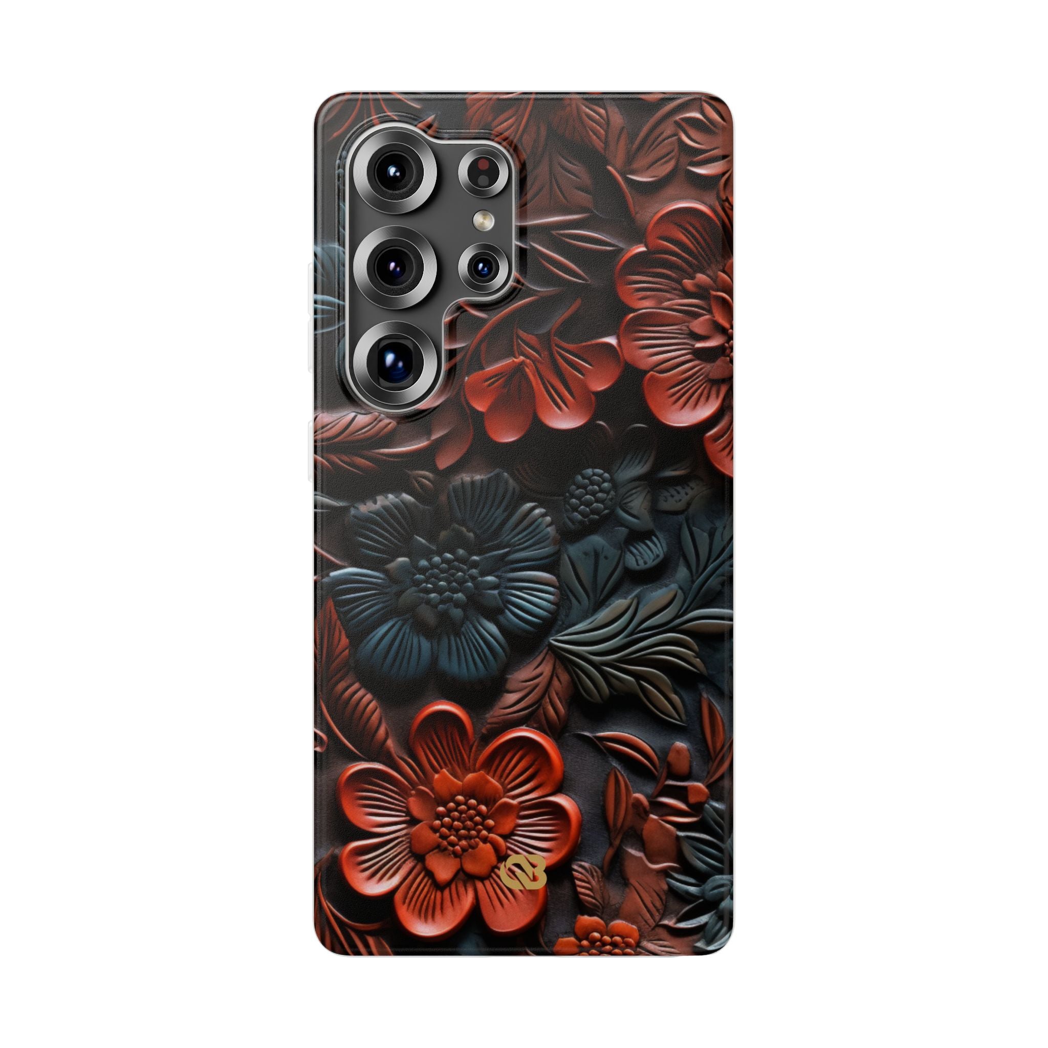 Carved Earth Bloom · Soft Phone Case for Samsung