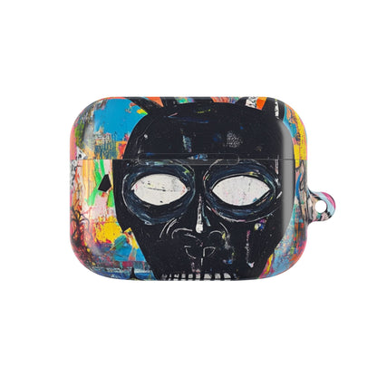 Neon Skull Burst - AirPods Cover