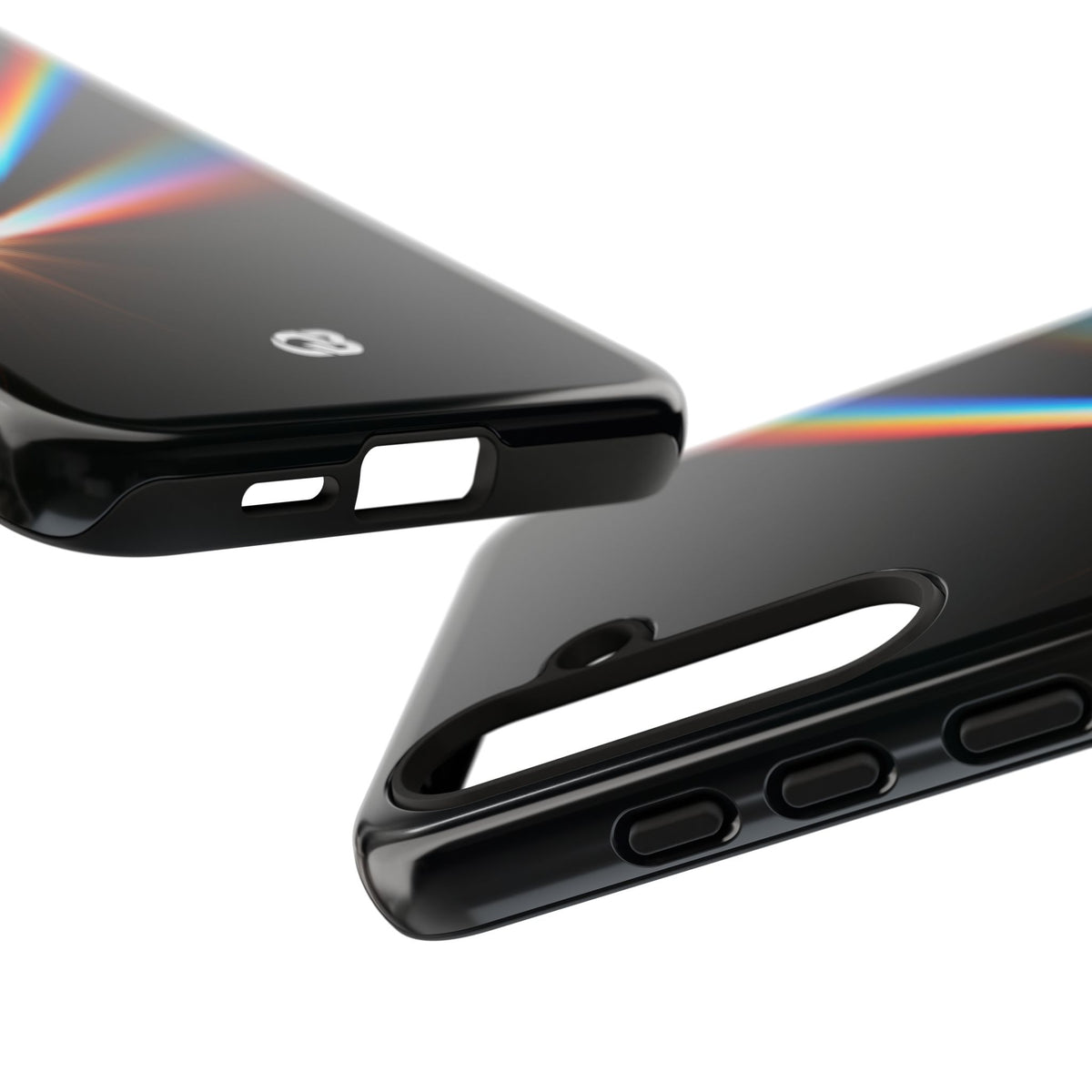 Spectral Refraction · Tough Phone Case for Samsung · Black
