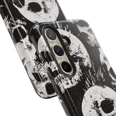 Punk Skull Riot · Tough Phone Case for Samsung · Black