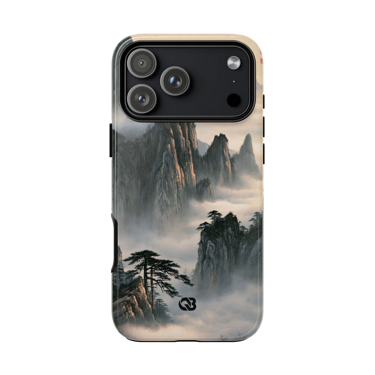 Sacred Mountain Mist · Tough Phone Case for iPhone · Beige