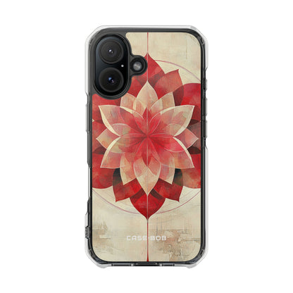 Crimson Bloom iPhone 16 Case - Impact