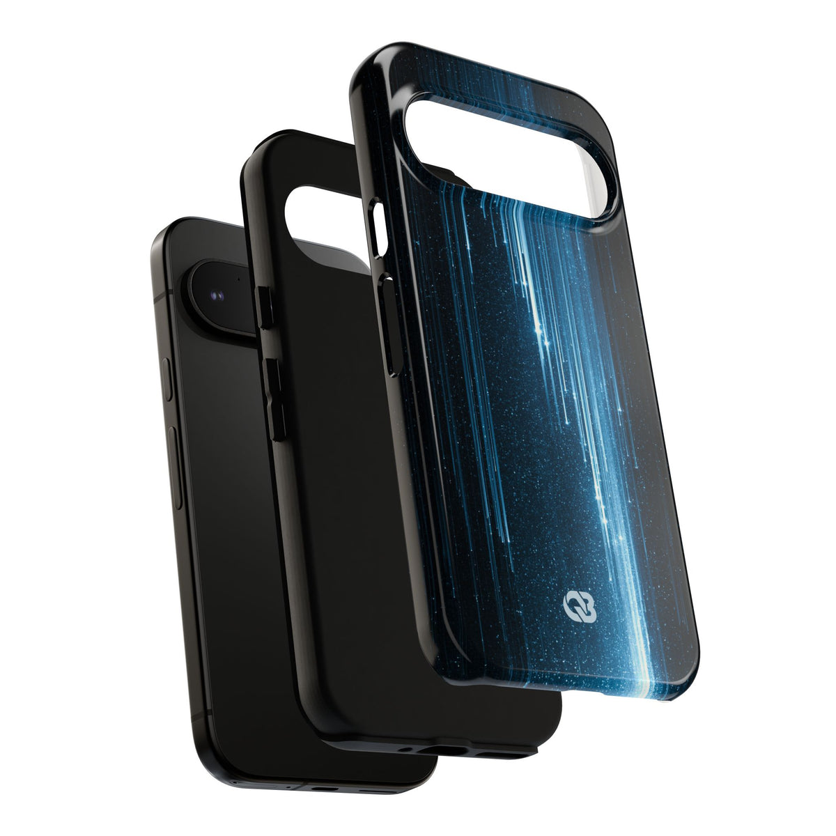 Nocturnal Cascade · Tough Phone Case for Pixel ·  Black