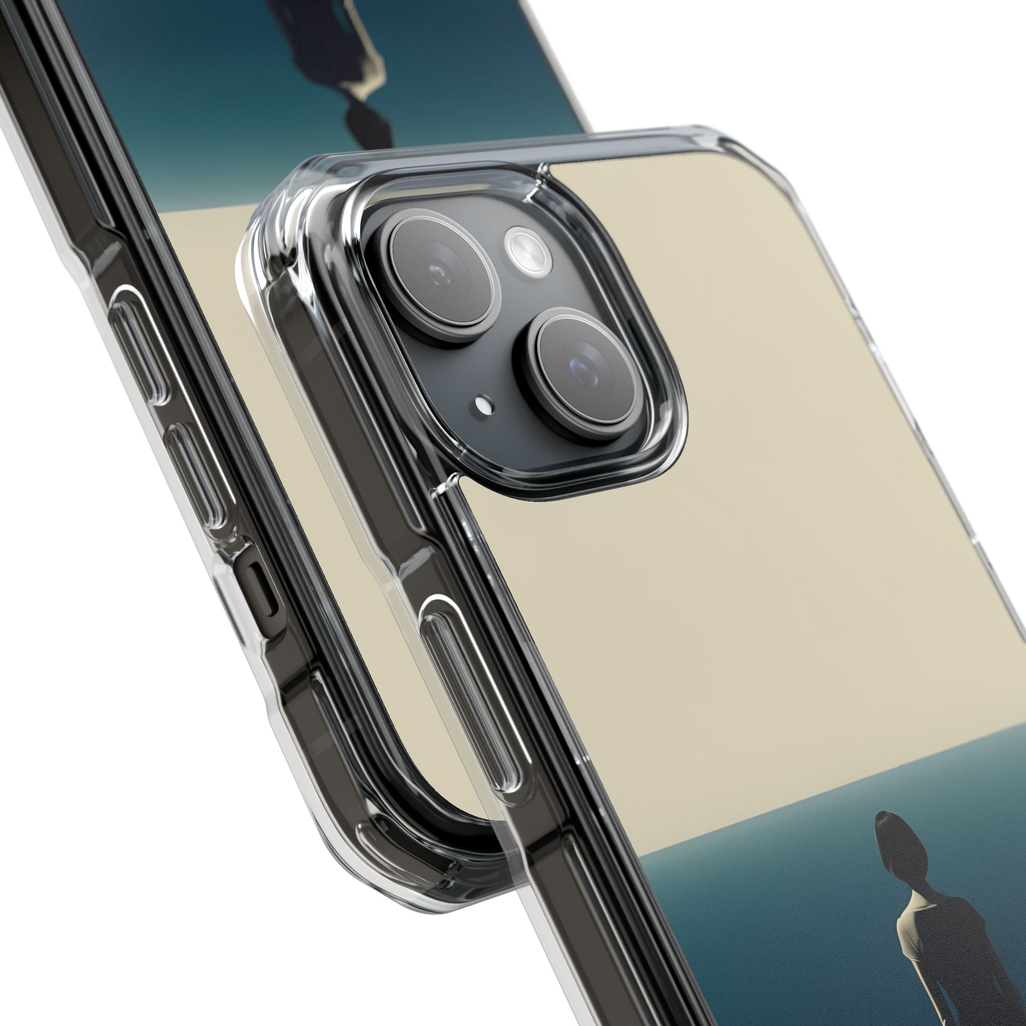 Solitary Blue Horizon · Impact Hoesje voor iPhone · Magsafe