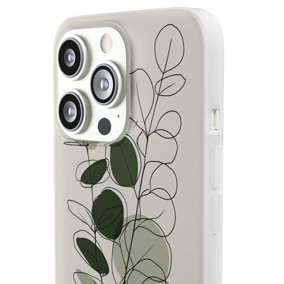 Eucalyptus Foliage Study · Lite Phone Case for iPhone ·  Green