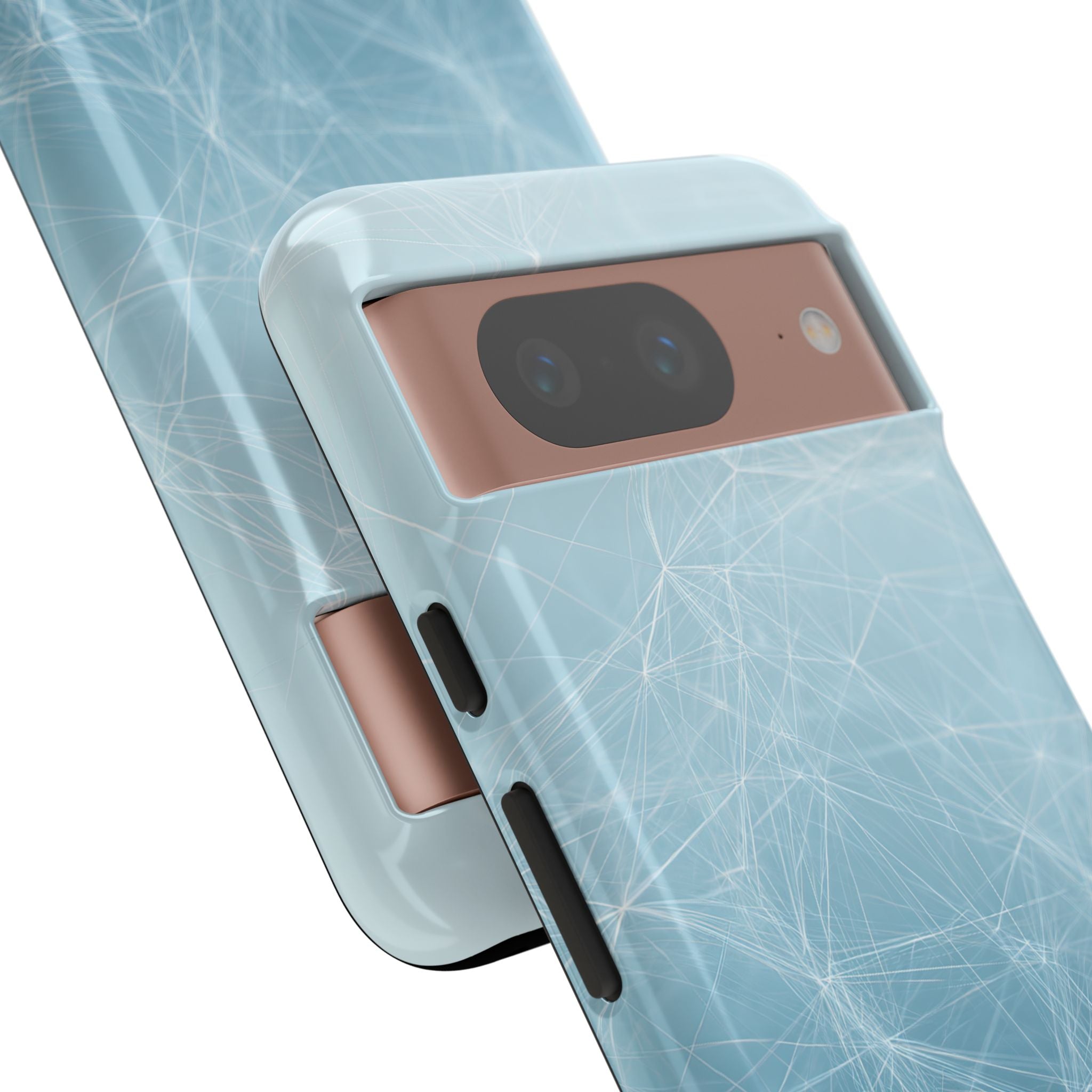 Teal Tough Phone Case for Google Pixel - Arctic Digital Nexus