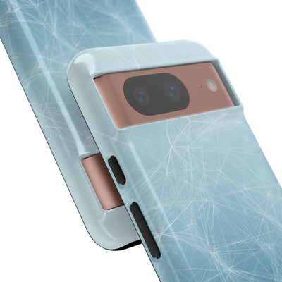 Teal Tough Phone Case for Google Pixel - Arctic Digital Nexus