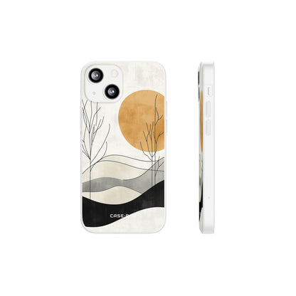 Orange Halo iPhone 13 mini Case - Soft