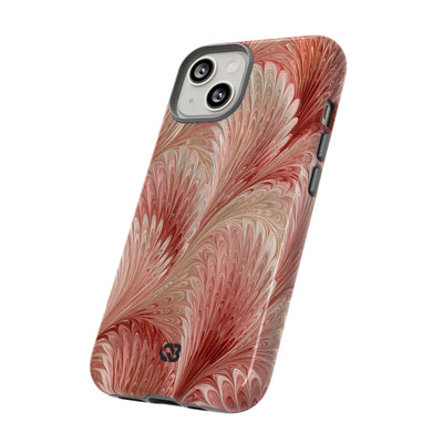 Blush Petal Plume · Tough Phone Case for iPhone · Pink