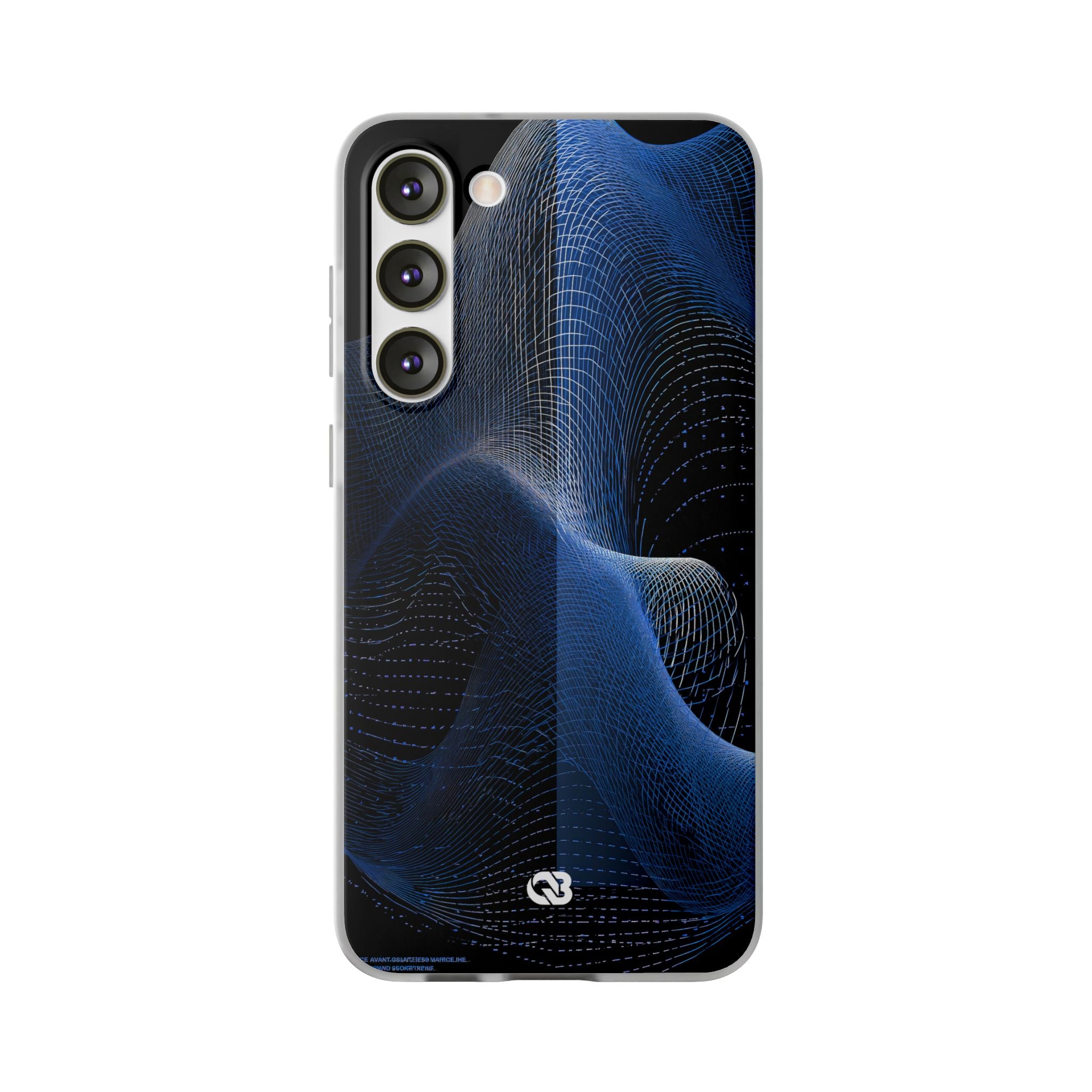 Blue Lite Phone Case for Samsung - Electric Blue Flux