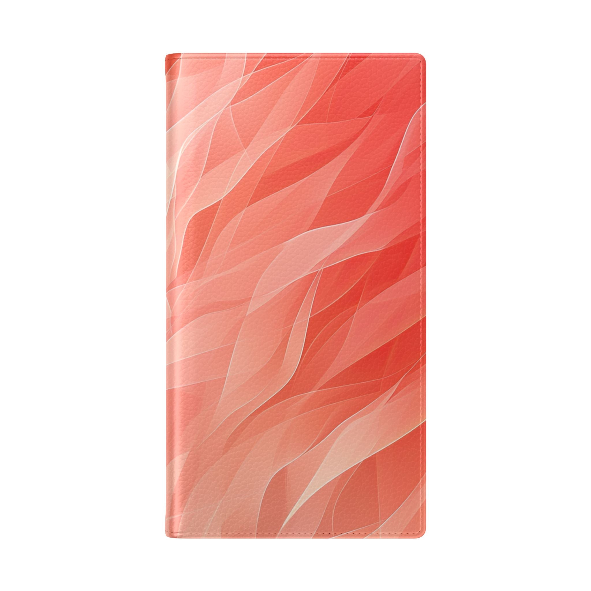 Coral Waves - Samsung S23 Ultra Case - Wallet