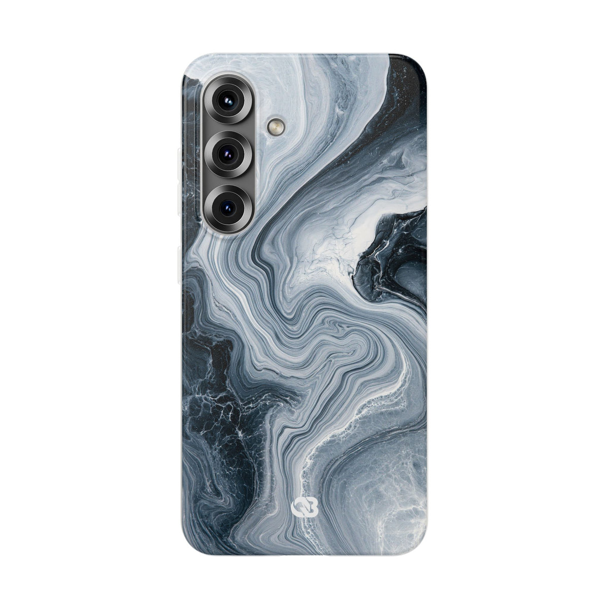 Suminagashi Ink Flow · Lite Phone Case for Samsung · Grey
