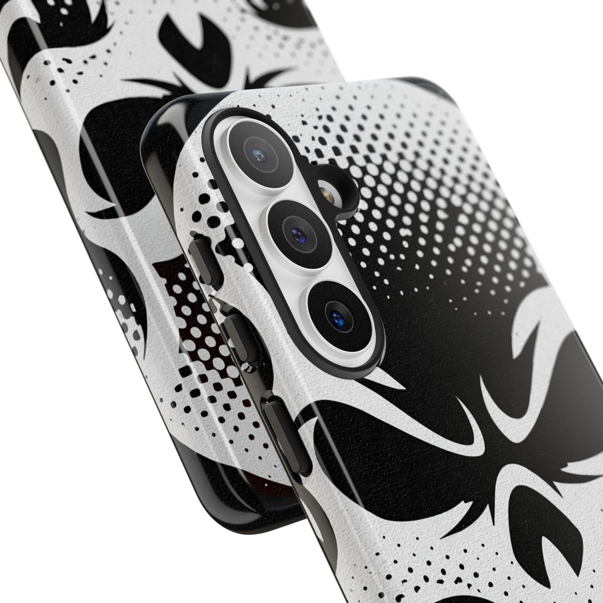 Phantom Halftone · Tough Phone Case for Samsung · Black