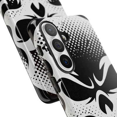 Phantom Halftone · Tough Phone Case for Samsung · Black