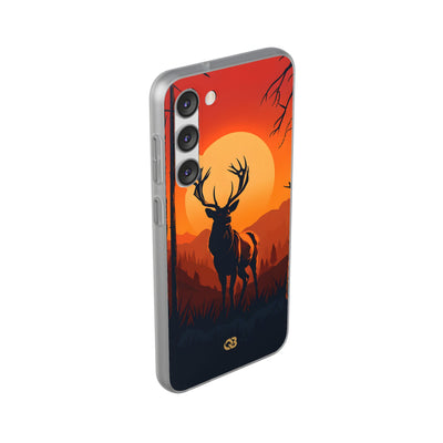 Amber Ridge Stag · Soft Phone Case for Samsung