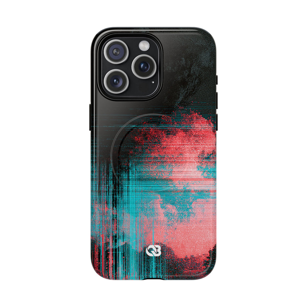 Digital Signal Drift · Tough 2.0 Magnetic Phone Case for iPhone · Black