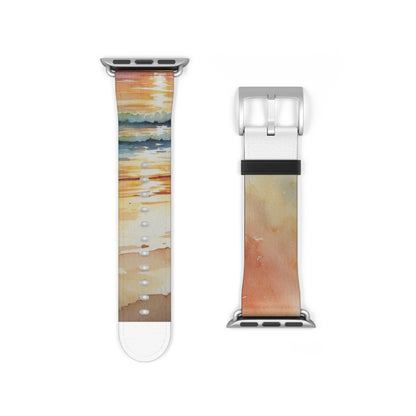 Golden Palm Sunset - Watch Band