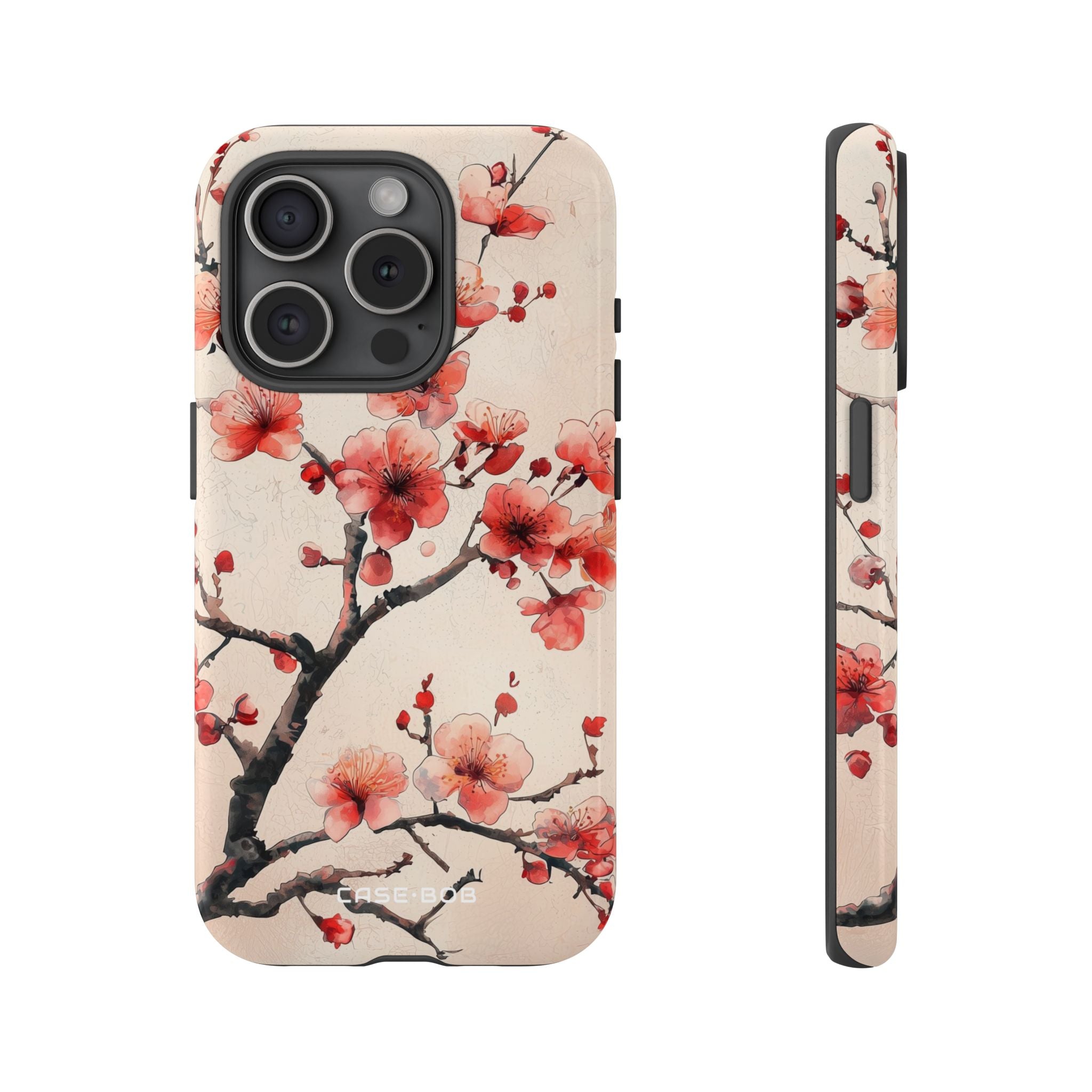 Blossom Shadow iPhone 15 Pro Case - Tough