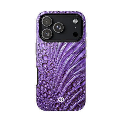 Violet Liquid Gel · Tough Phone Case for iPhone · Purple