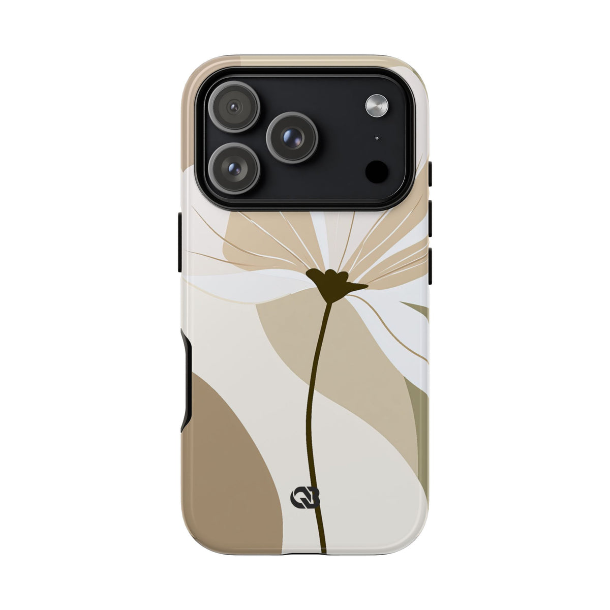 Soft Petal Bloom · Tough Phone Case for iPhone · Beige