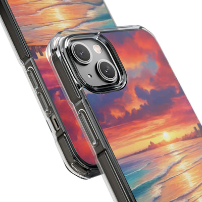 Crimson Shore Horizon · Impact Phone Case for iPhone · Magsafe