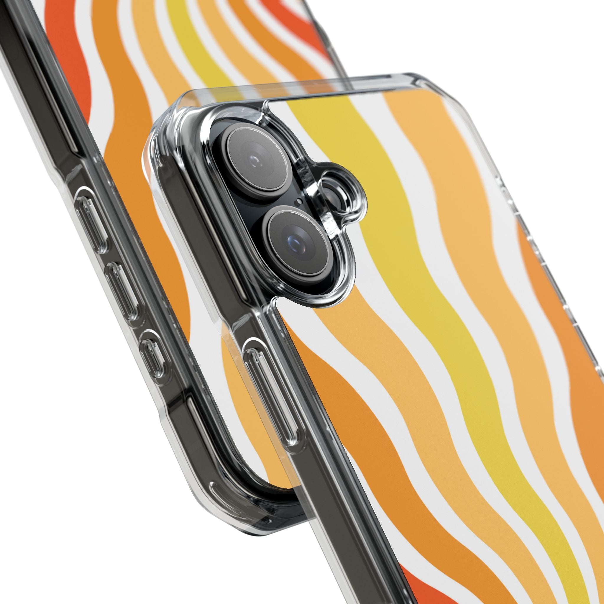 Amber Solar Waves · Impact Phone Case for iPhone · Magsafe