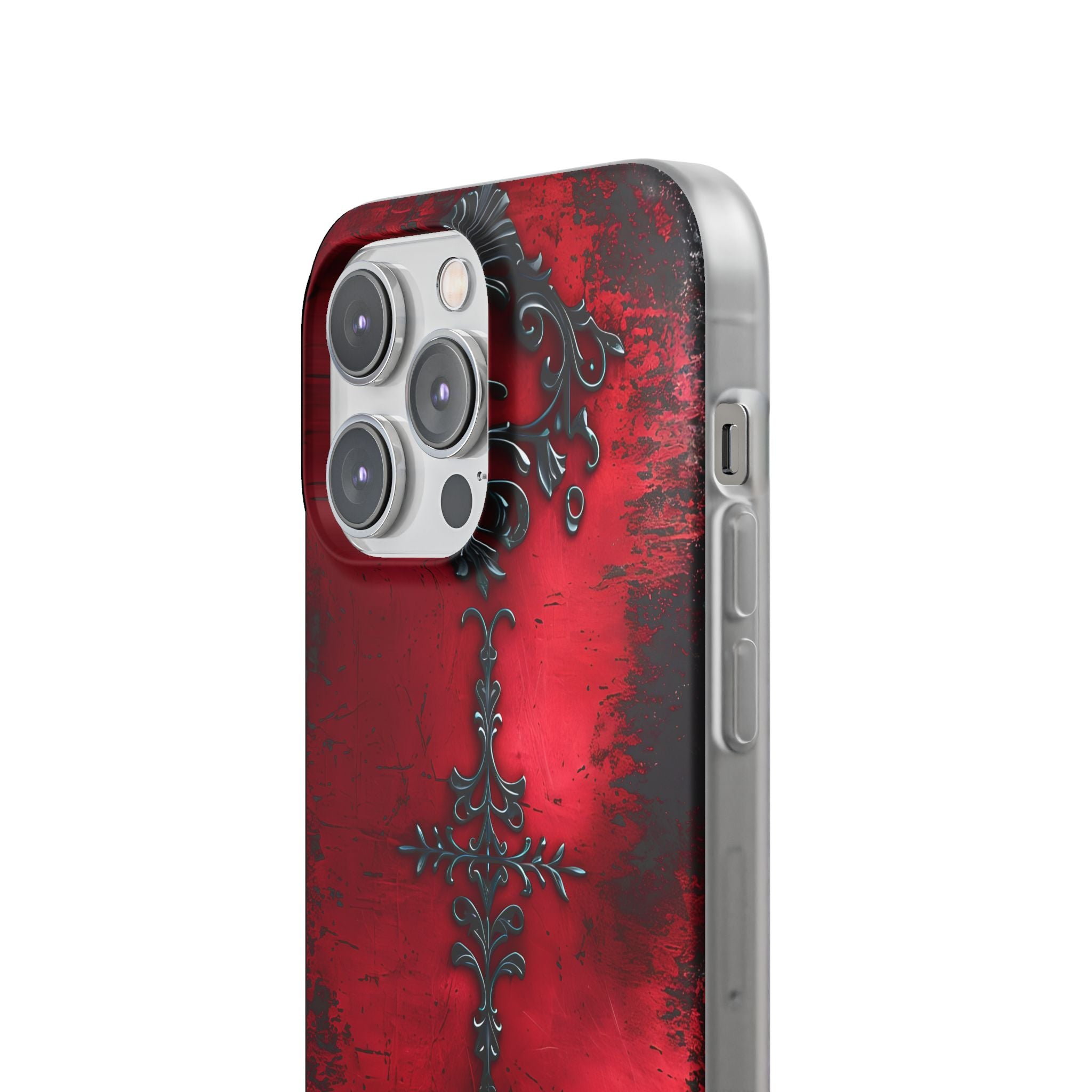 Crimson Gothic Filigree · Soft