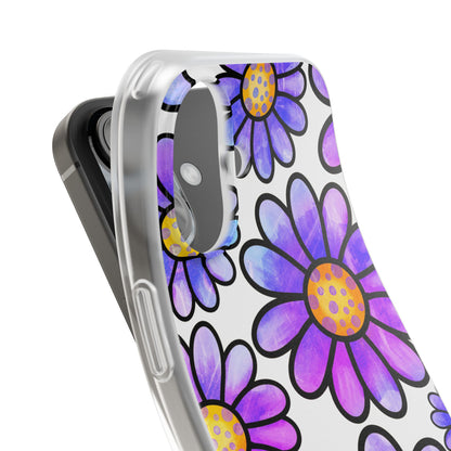 Polka Dot Blooms iPhone 16 Case - Soft