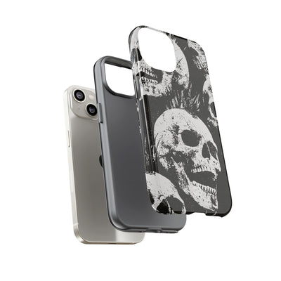 Punk Skull Riot · Tough Phone Case for iPhone · Black