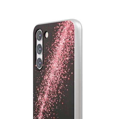 Rose Digital Cascade · Lite Phone Case for Samsung · Pink