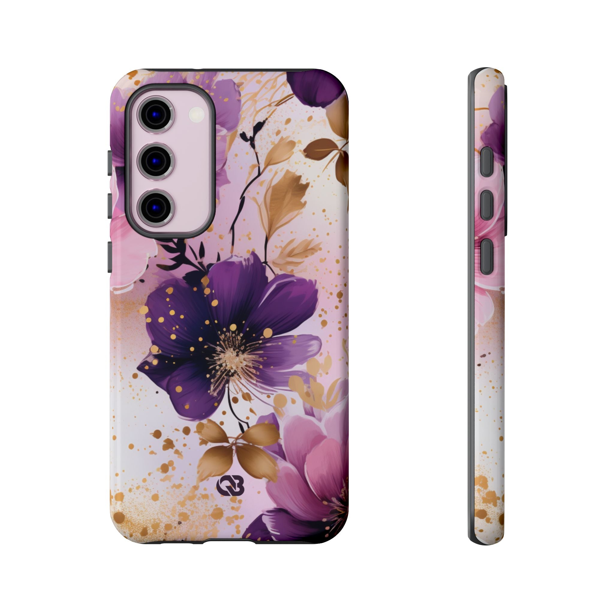 Gilded Violet Bloom · Tough Phone Case for Samsung