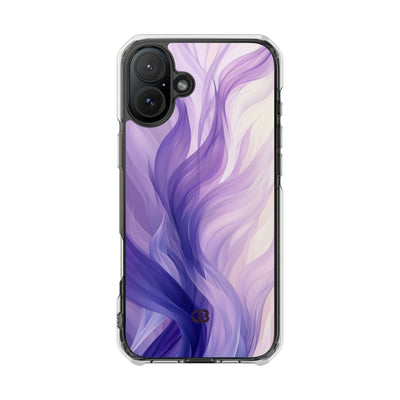 Amethyst Silk Waves · Impact Phone Case for iPhone · Magsafe