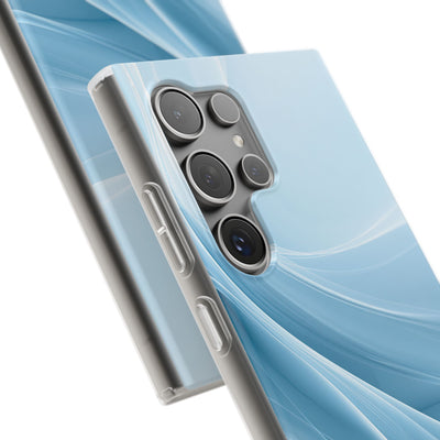Blue Lite Phone Case for Samsung - Arctic Silk Drift
