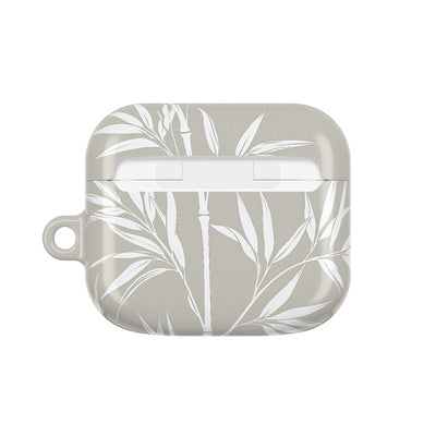 Serene Bamboo · Hard Case for AirPods & AirPods Pro · Beige
